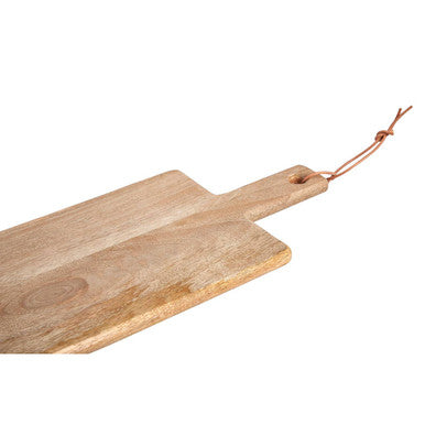 Small Mango Wood Paddle Chopping and Serving Board