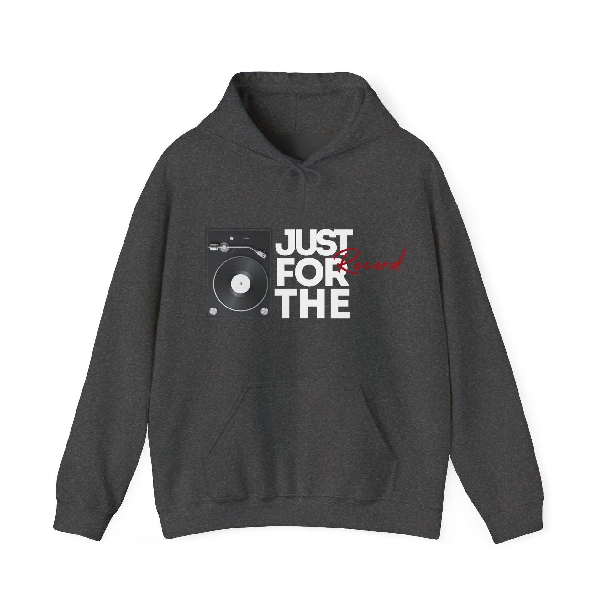 Just for the Record Mens Hoodie