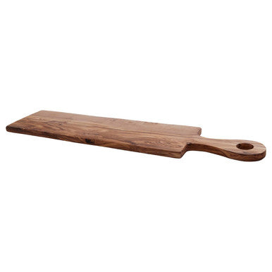 Rectangular Paddle Serving Board in Olive Wood