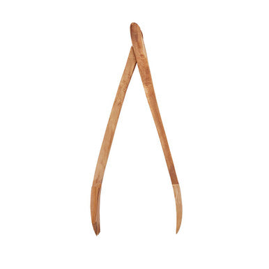 Olive Wood Serving Tongs