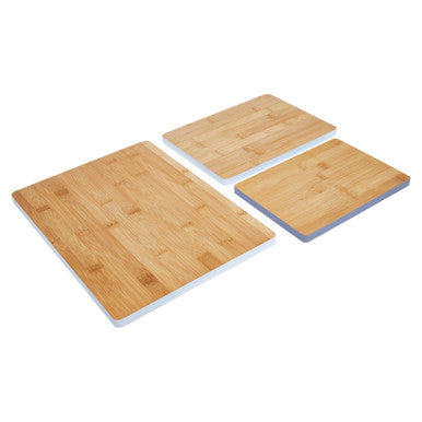 Set of Three Bamboo Chopping and Serving Boards