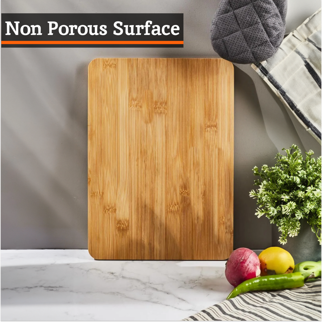 Set of Three Bamboo Chopping and Serving Boards