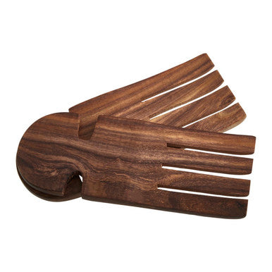 Sheesham Wood Salad Hand Servers