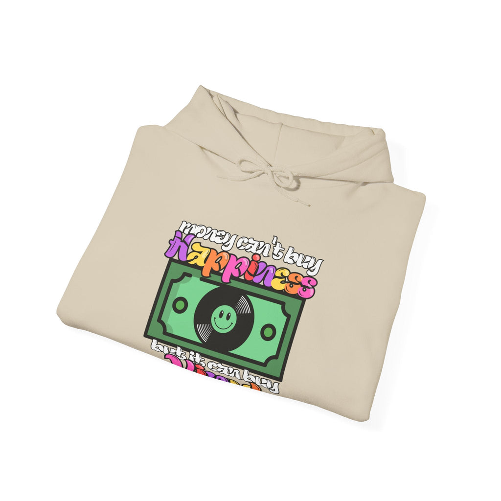 Money Can't Buy Happiness But It Can Buy Vinyl Men's Hoodie