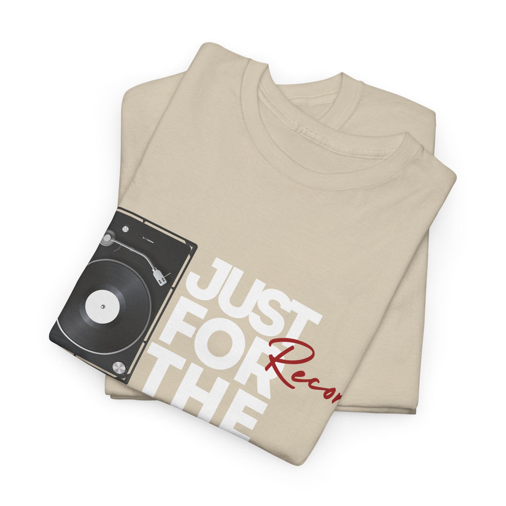Just for the Record Men's Vinyl T-Shirt