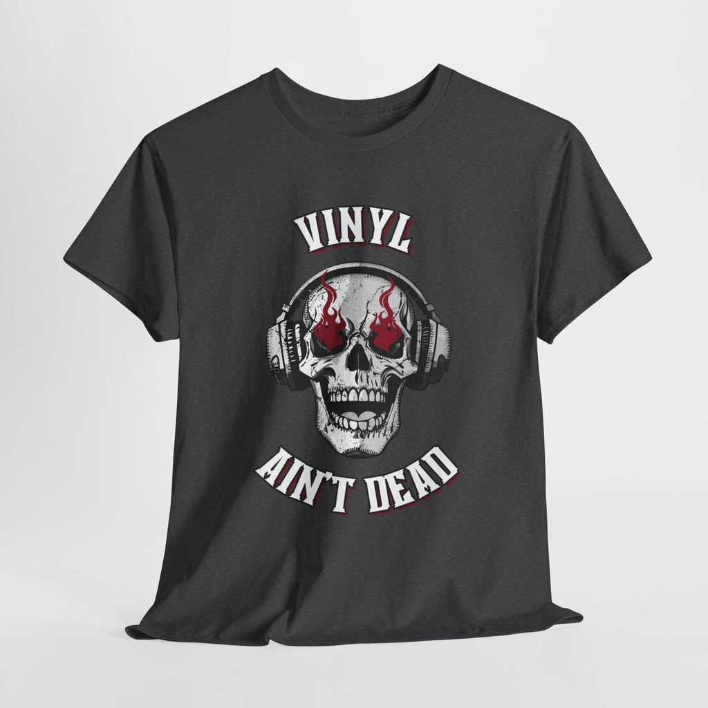 Vinyl Ain't Dead Skull Men's T-Shirt