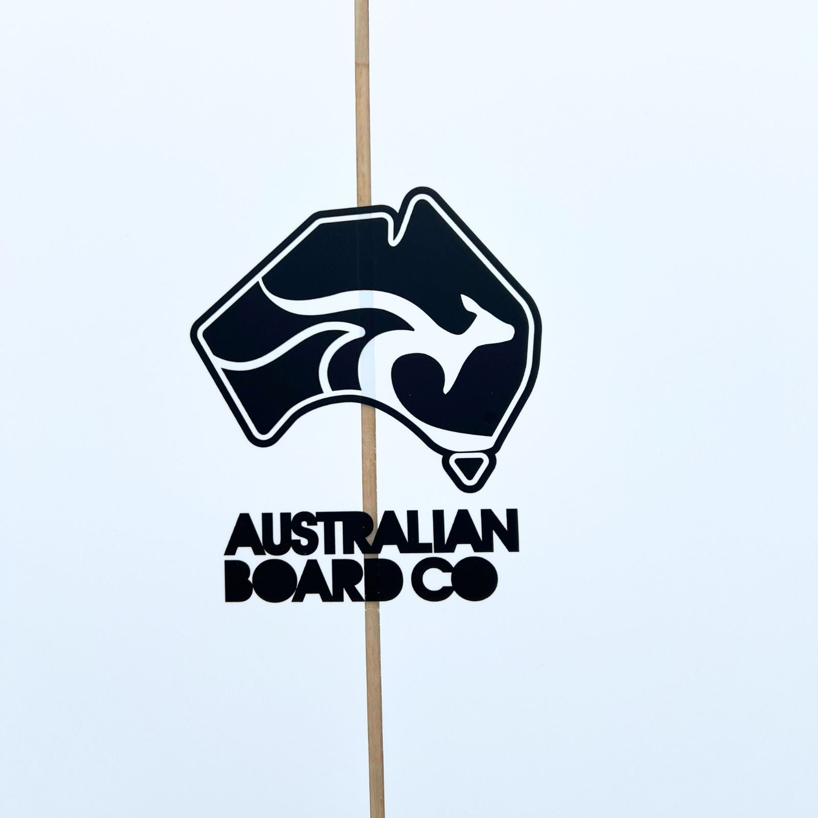 8' Pulse Squash Tail Mini Mal Surfboard by Australian Board Co - FCSII Finboxes