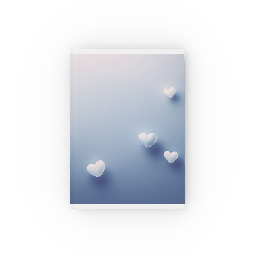 A5 Hardcover Journal with Minimalist Heart Design