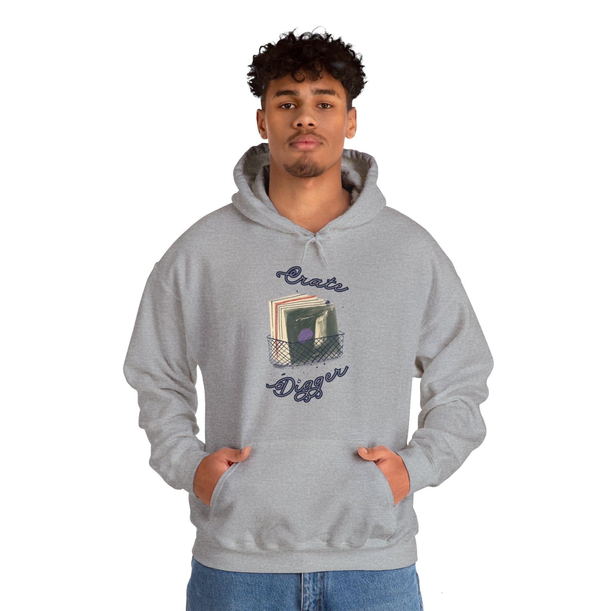 Crate Digger Men's Hoodie