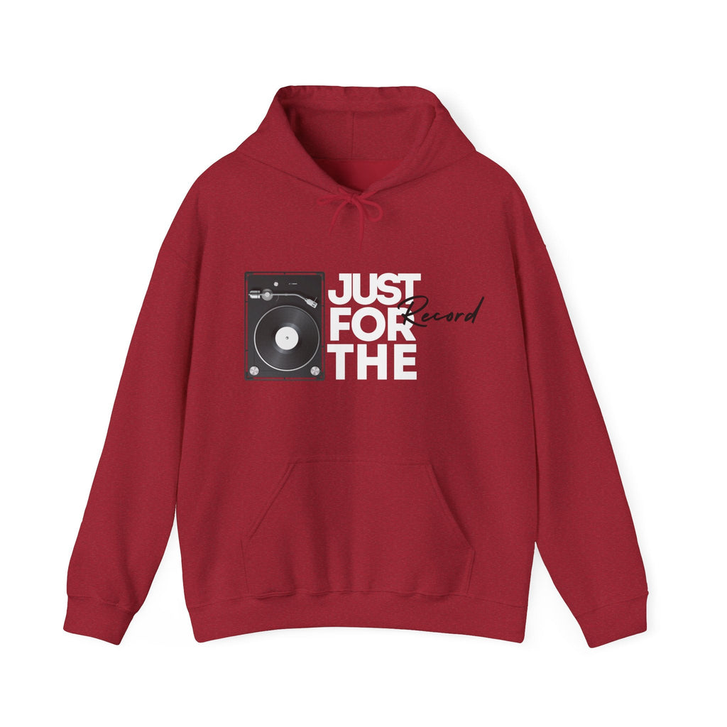 Just for the Record Mens Hoodie