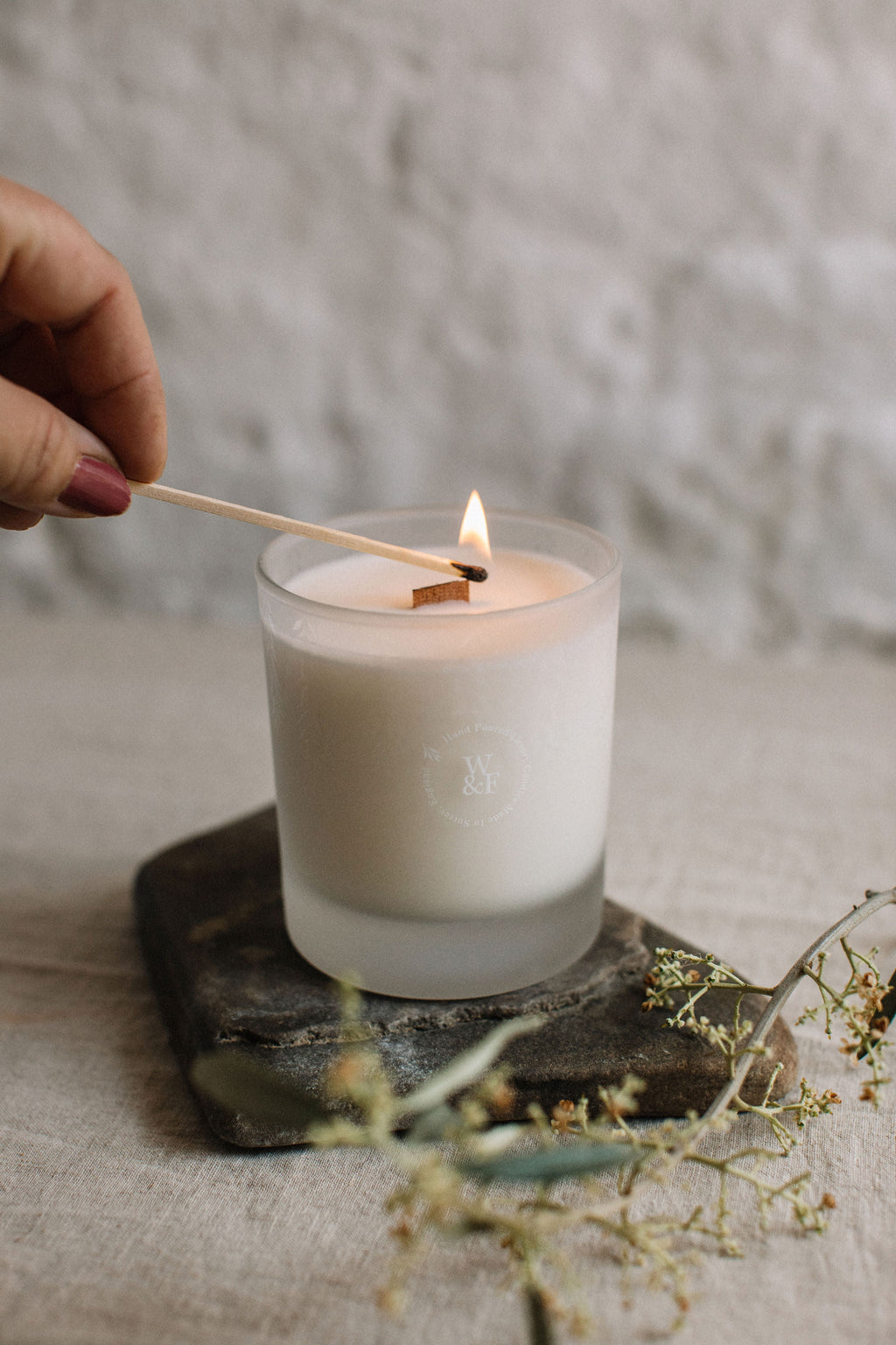 And Relax Refill Candle Lavender Patchouli Bergamot