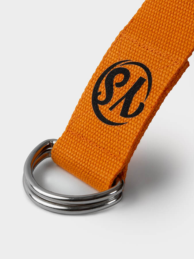 Organic Cotton D-Ring Yoga Belt Strap 2.5m