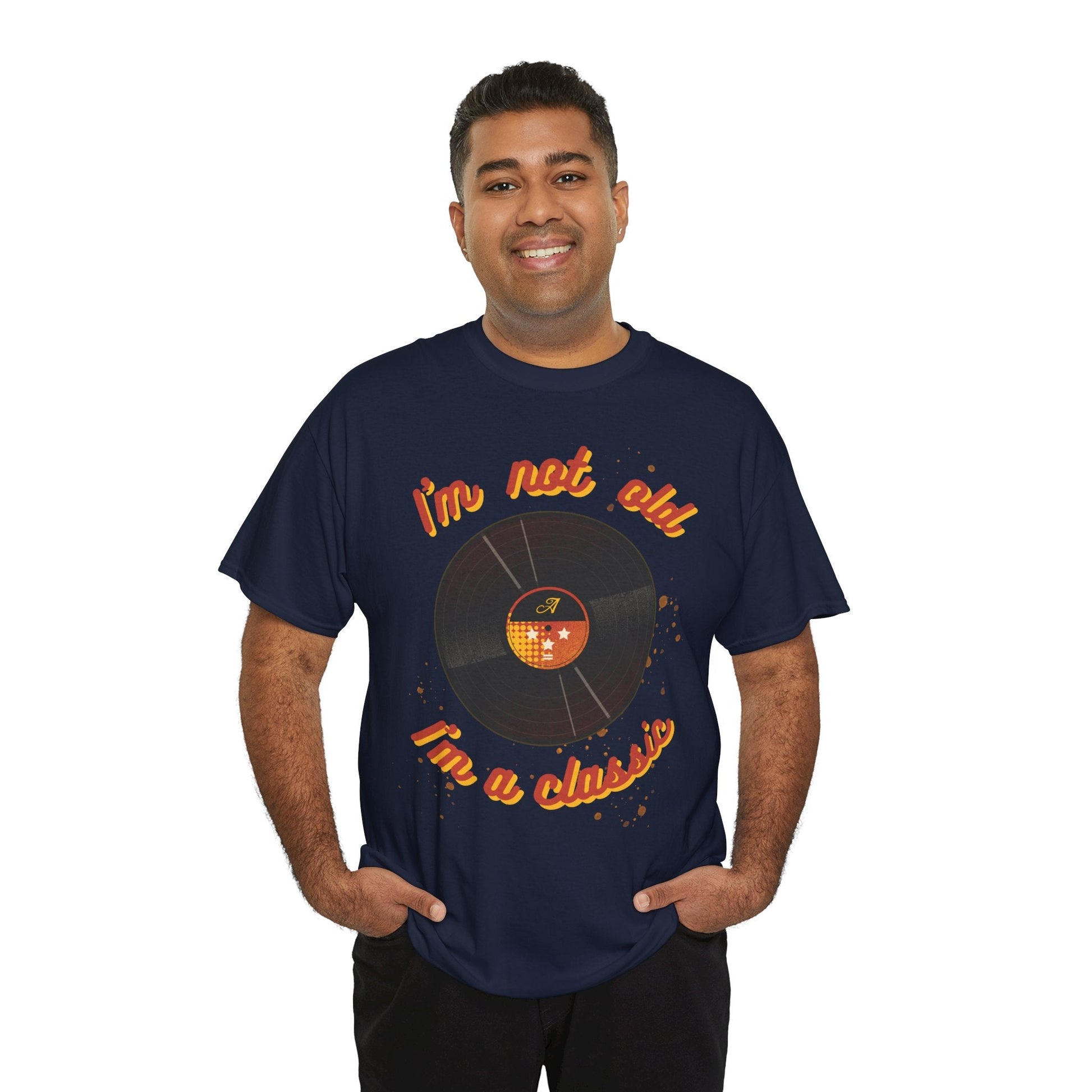 I'm Not Old I'm a Classic Men's Vinyl Record T-Shirt