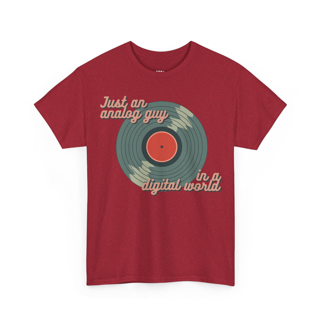 Just an Analog Guy in a Digital World Men's T-Shirt