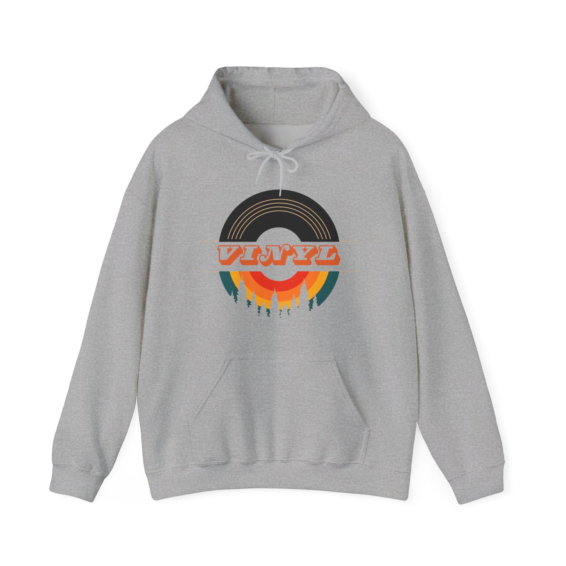 Vinyl Record Logo Men's Hoodie
