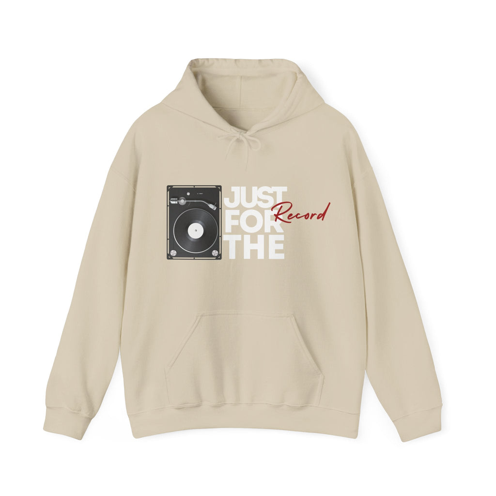 Just for the Record Mens Hoodie