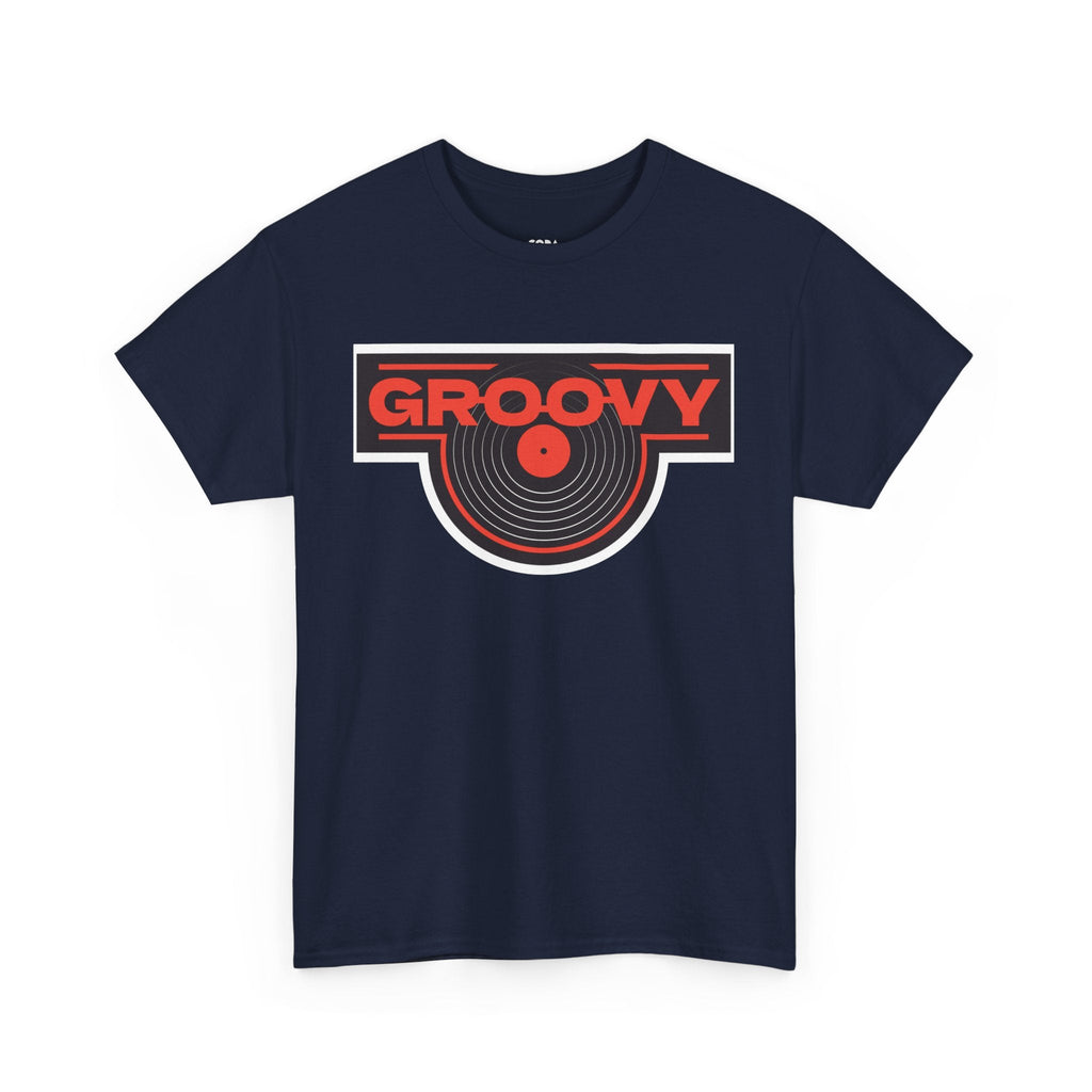 Groovy Men's Vinyl Records T-Shirt