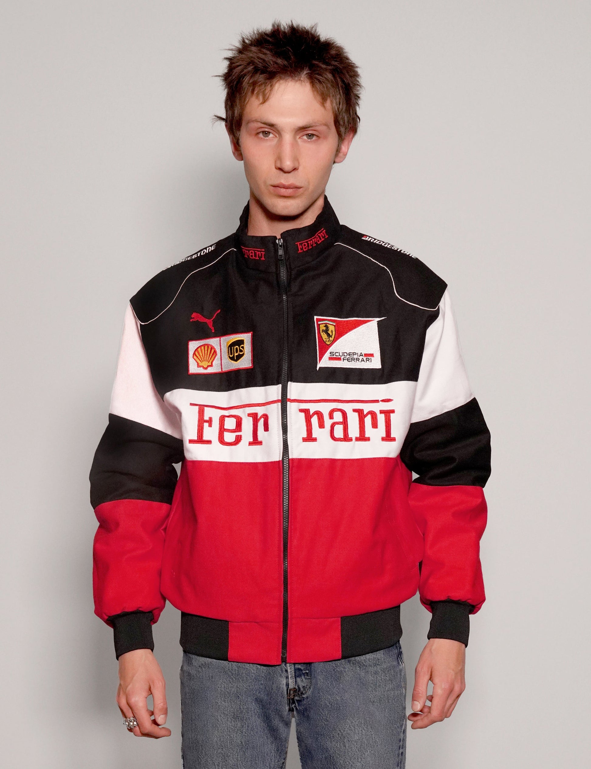 Red Racing Jacket Vintage