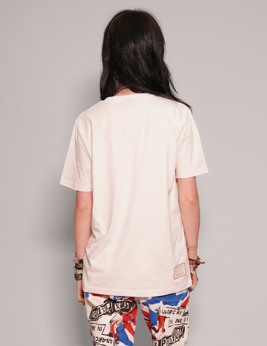 We're Into Chaos T-Shirt in Ecru