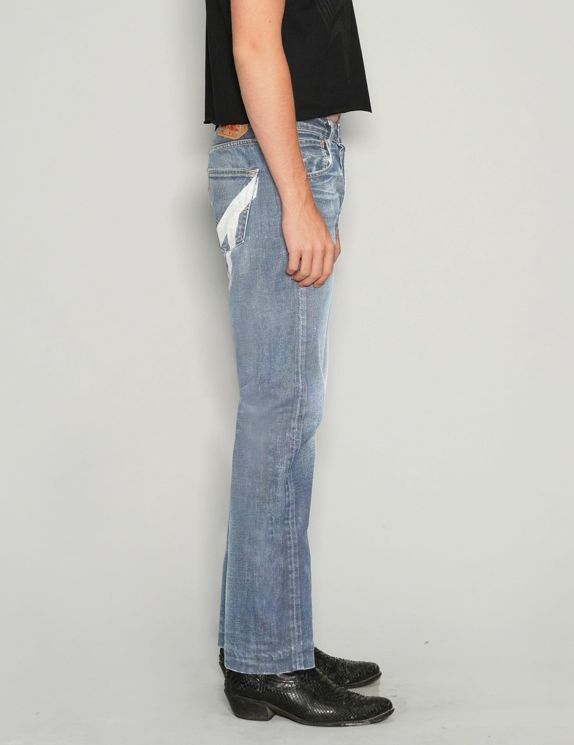 Saint Vintage Light Blue Jeans Unisex