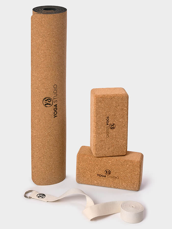 Eco Starter Cork Yoga Set for Beginners