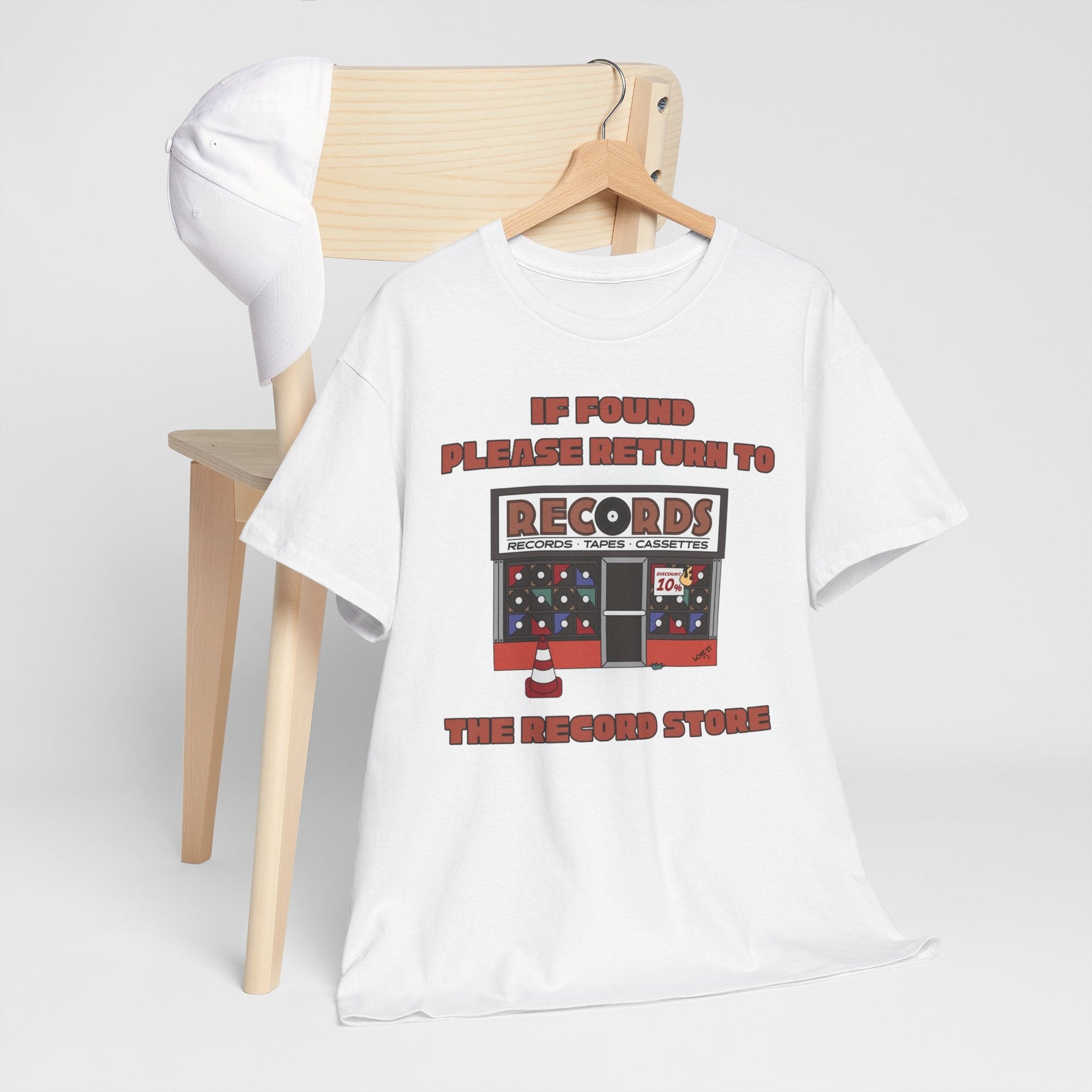 If Found, Please Return to the Record Store Men's T-Shirt