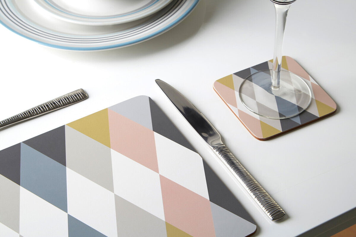 Harlequin Set of Four Coasters