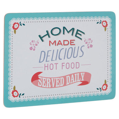 Set of Four Amelie Cork Placemats
