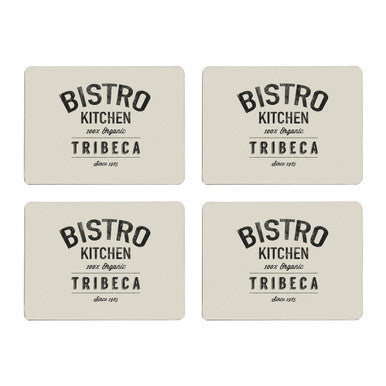 Set of Four Bistro Placemats