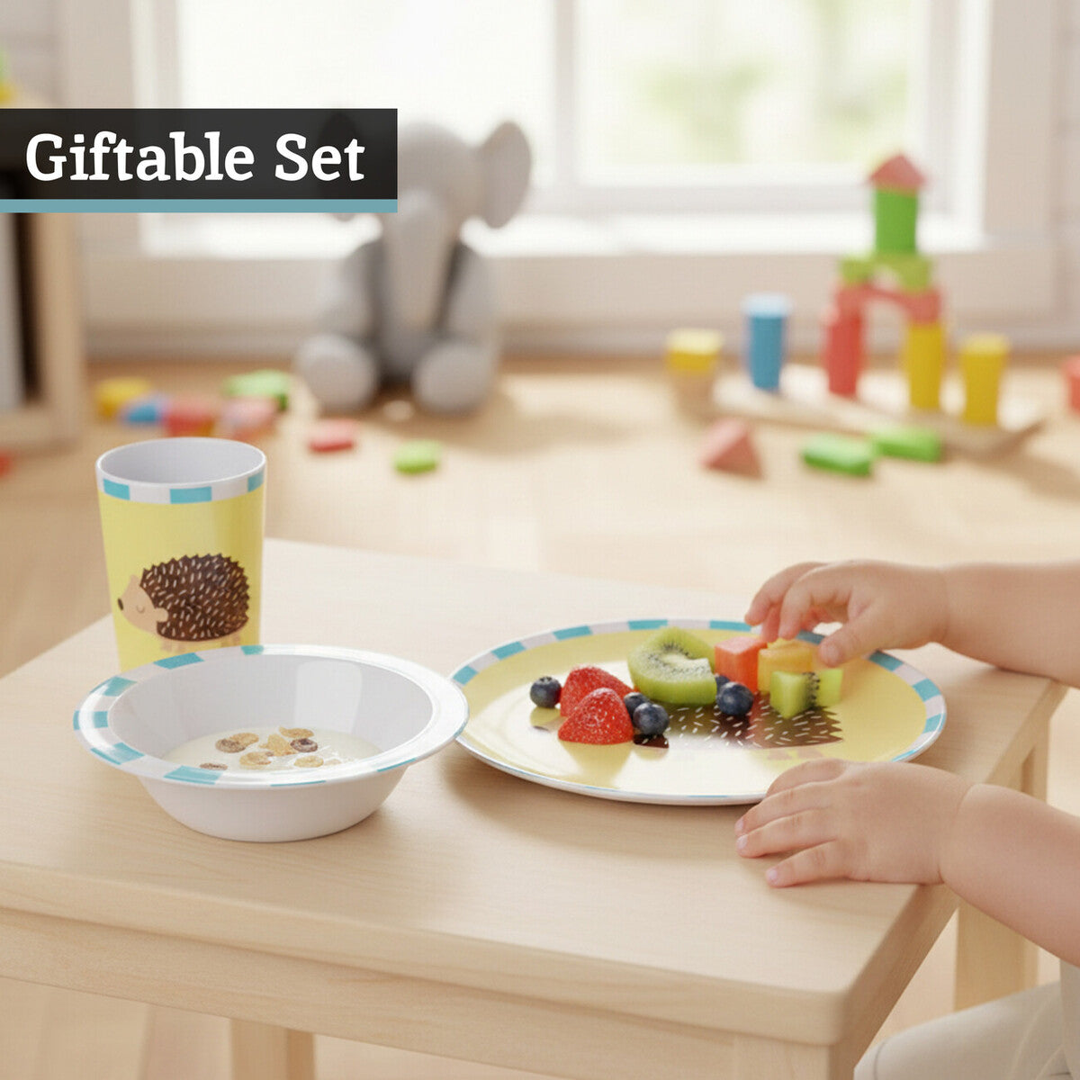Harry Hedgehog Kids Dinner Set