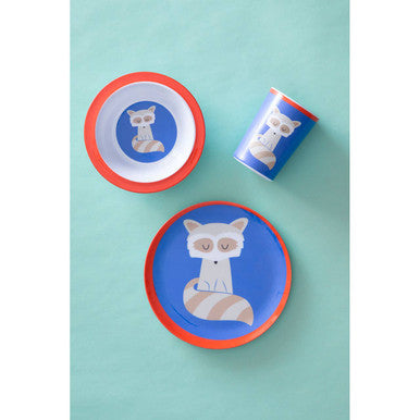 Ralph Raccoon Kids Dinner Set