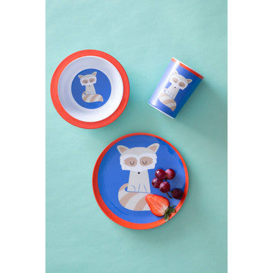 Ralph Raccoon Kids Dinner Set