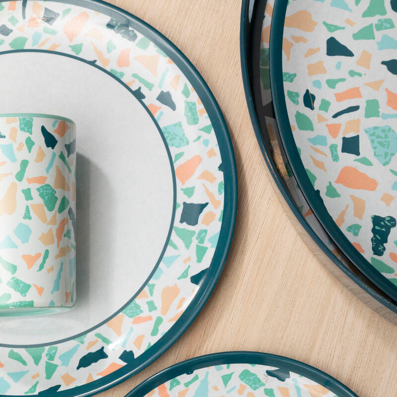 Terrazzo Dinner Plate in Pastel