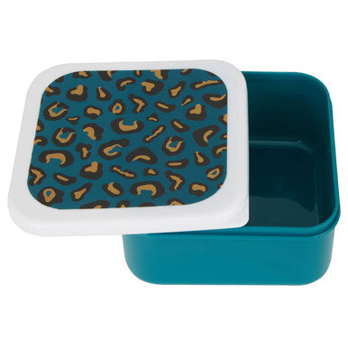 Set of 4 Animal Print Lunch Boxes