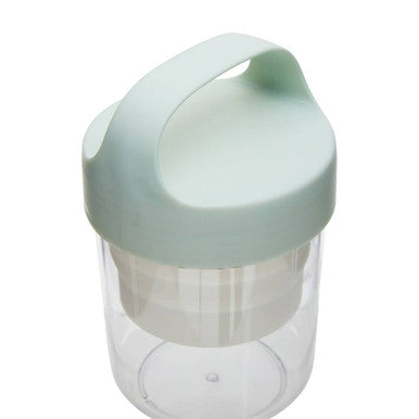 2 Compartment Snack Pot with Airtight Lid
