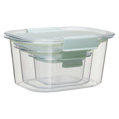 Set of 3 Food Storage Containers with Airtight Lids