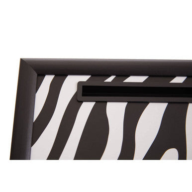 Mono Zebra Lap Tray with iPad Holder