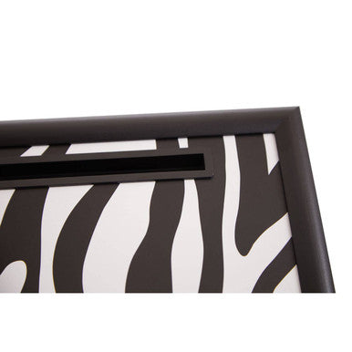 Mono Zebra Lap Tray with iPad Holder