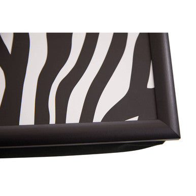 Mono Zebra Lap Tray with iPad Holder