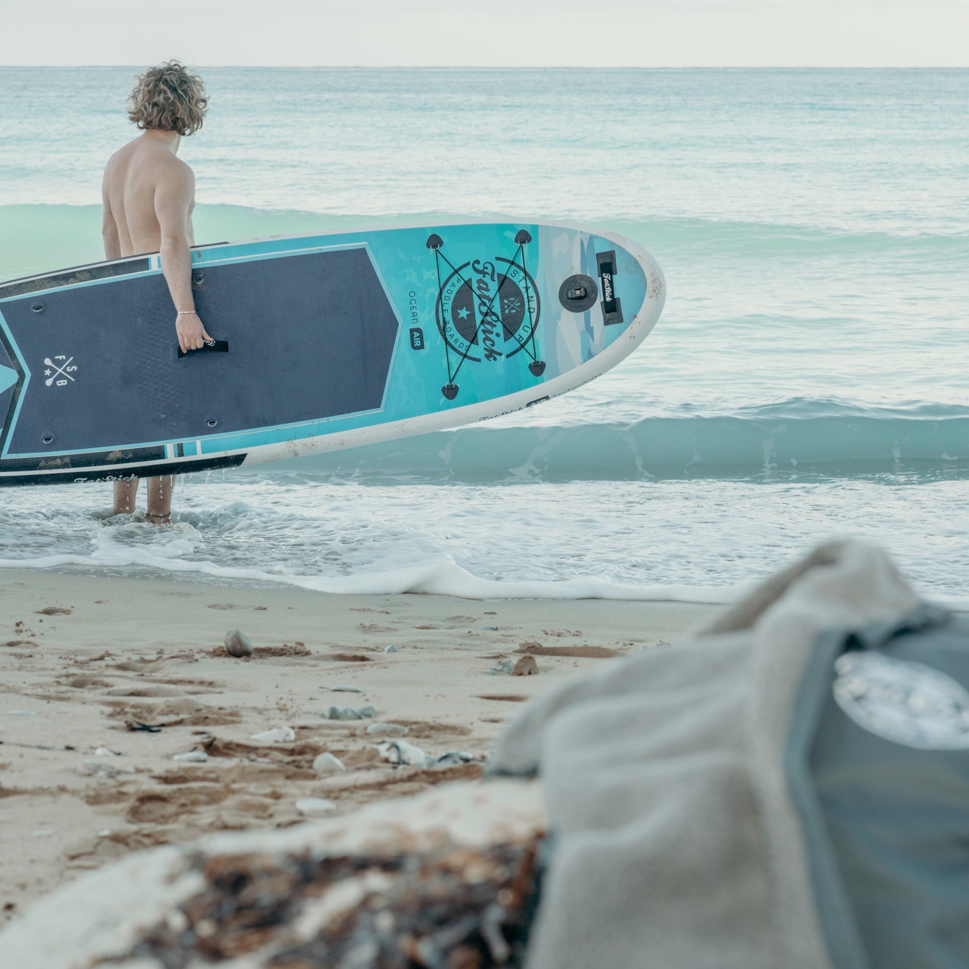 Pure Art 10ft 6in Inflatable Stand Up Paddle Board with Seat Package