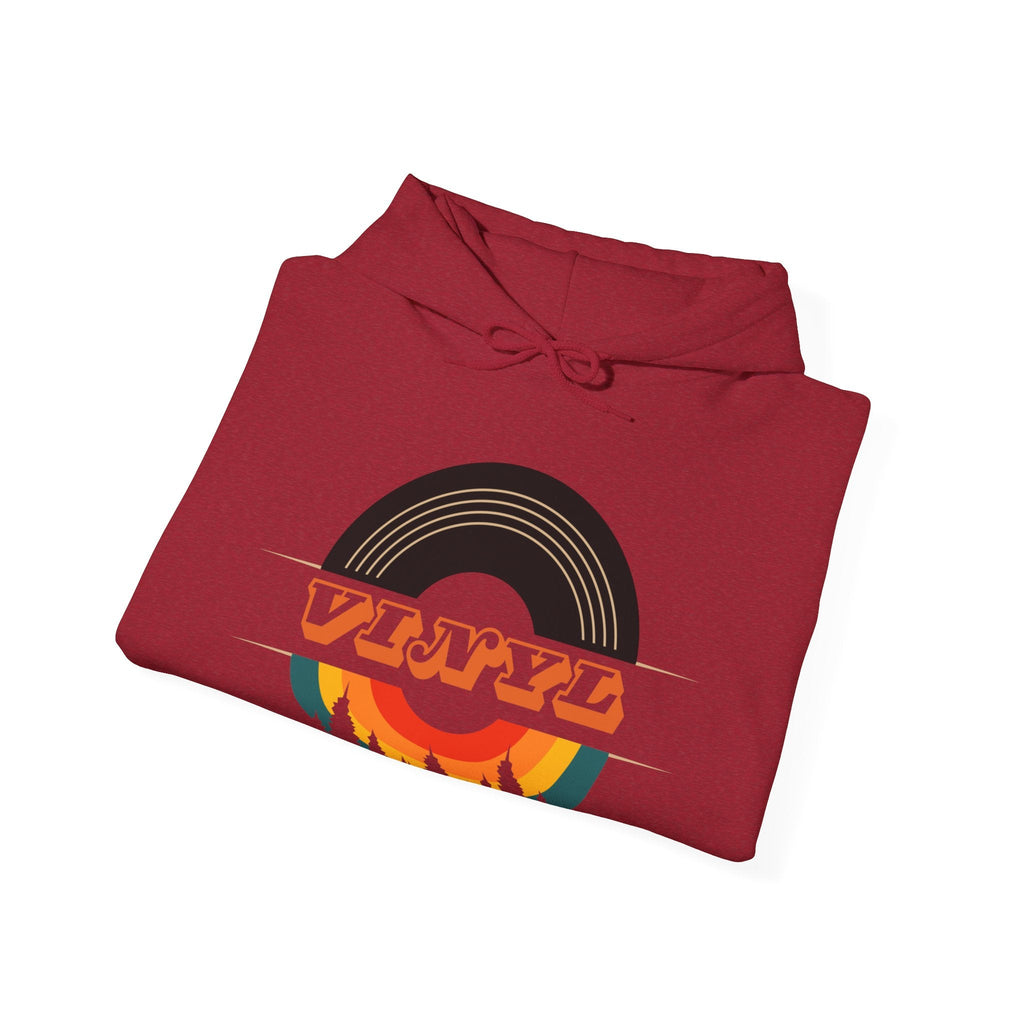 Vinyl Record Logo Men's Hoodie