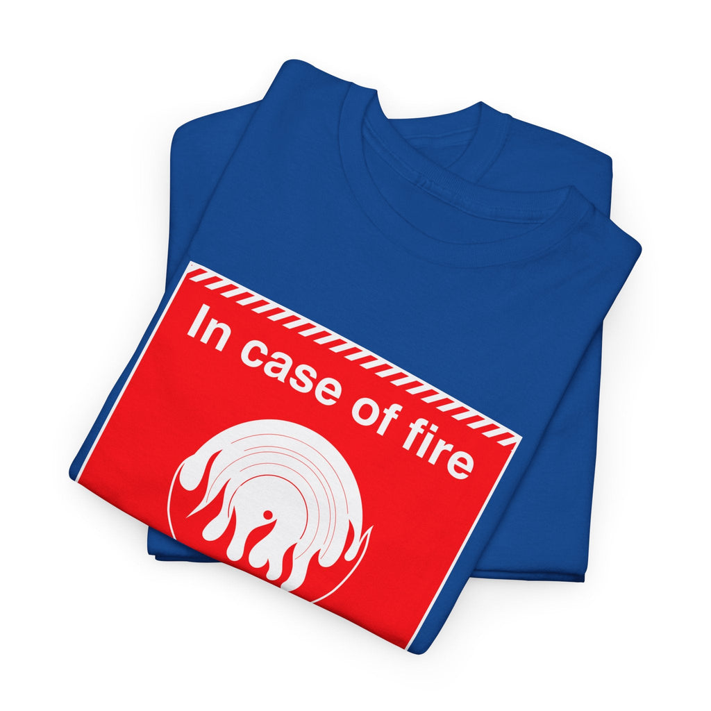 In Case of Fire Save My Vinyl T Shirt