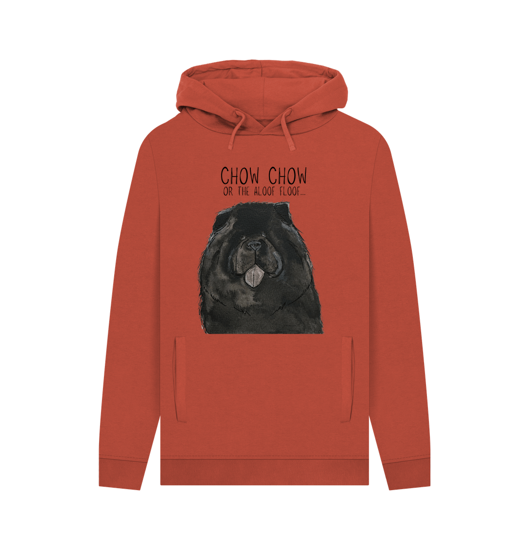 Black Chow Chow The Aloof Floof Men's Hoodie