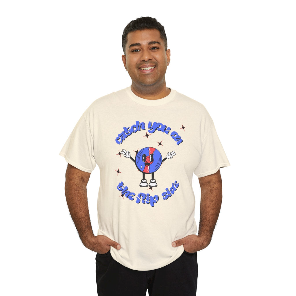 Catch You On The Flip Side Men's Vinyl T-Shirt