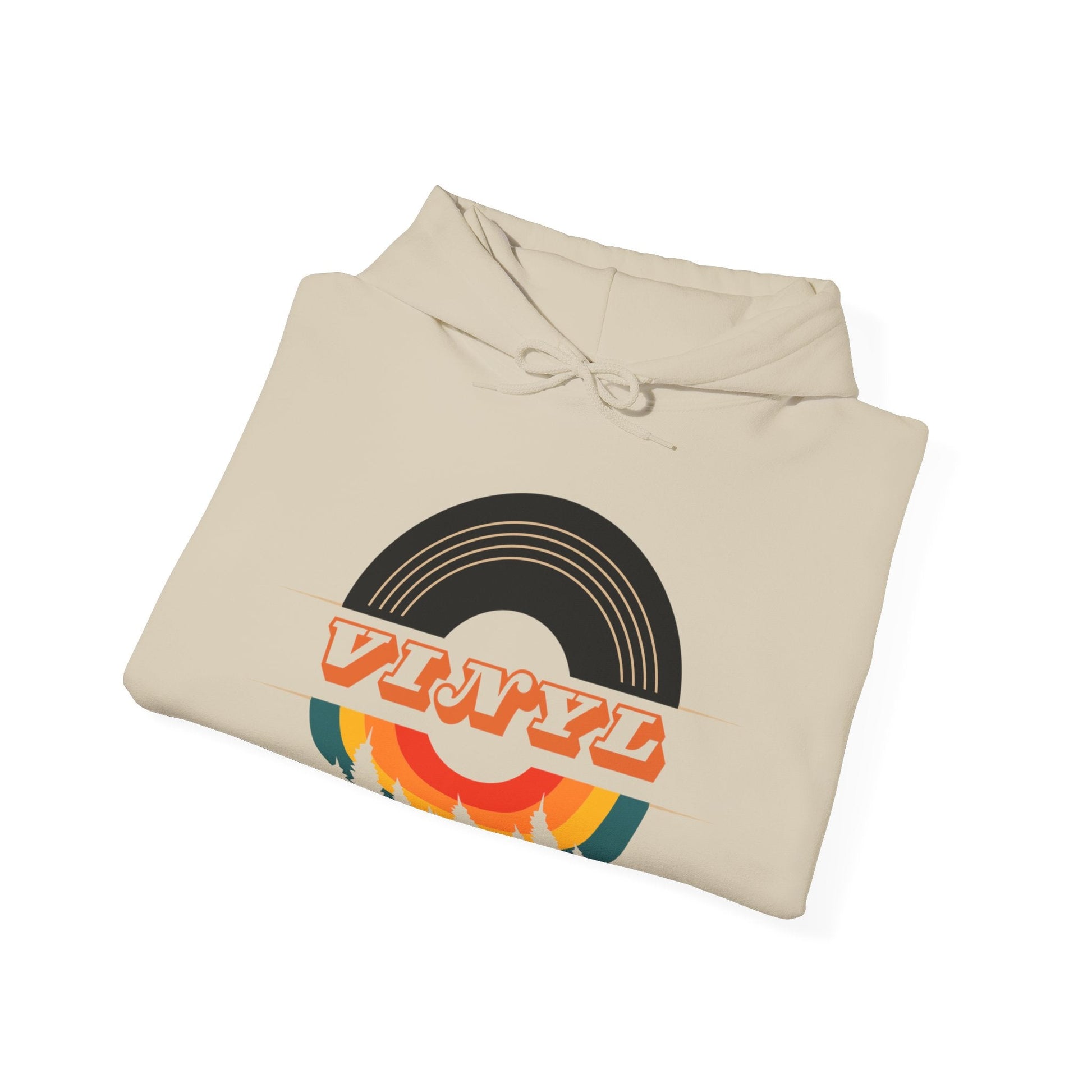 Vinyl Record Logo Men's Hoodie