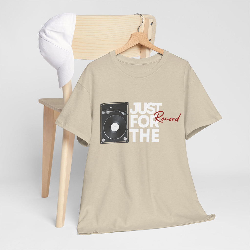 Just for the Record Men's Vinyl T-Shirt