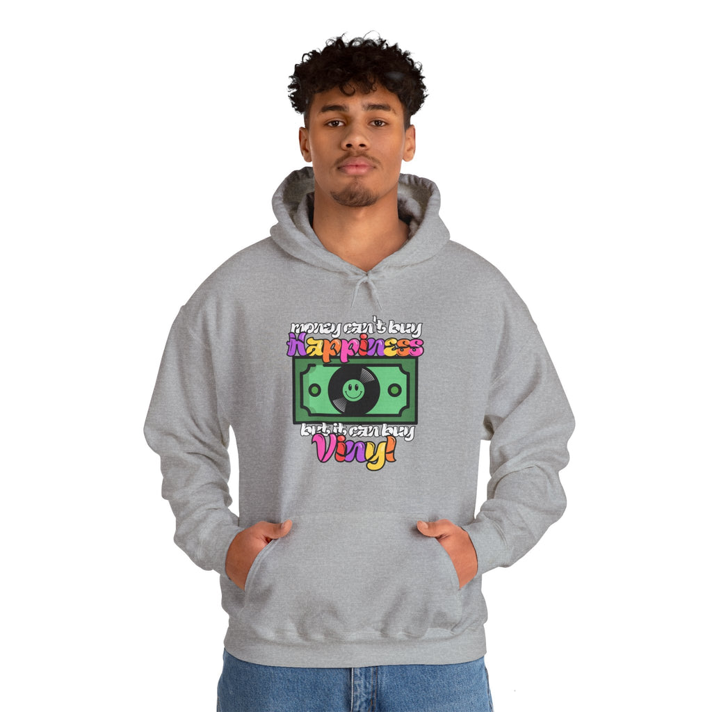 Money Can't Buy Happiness But It Can Buy Vinyl Men's Hoodie