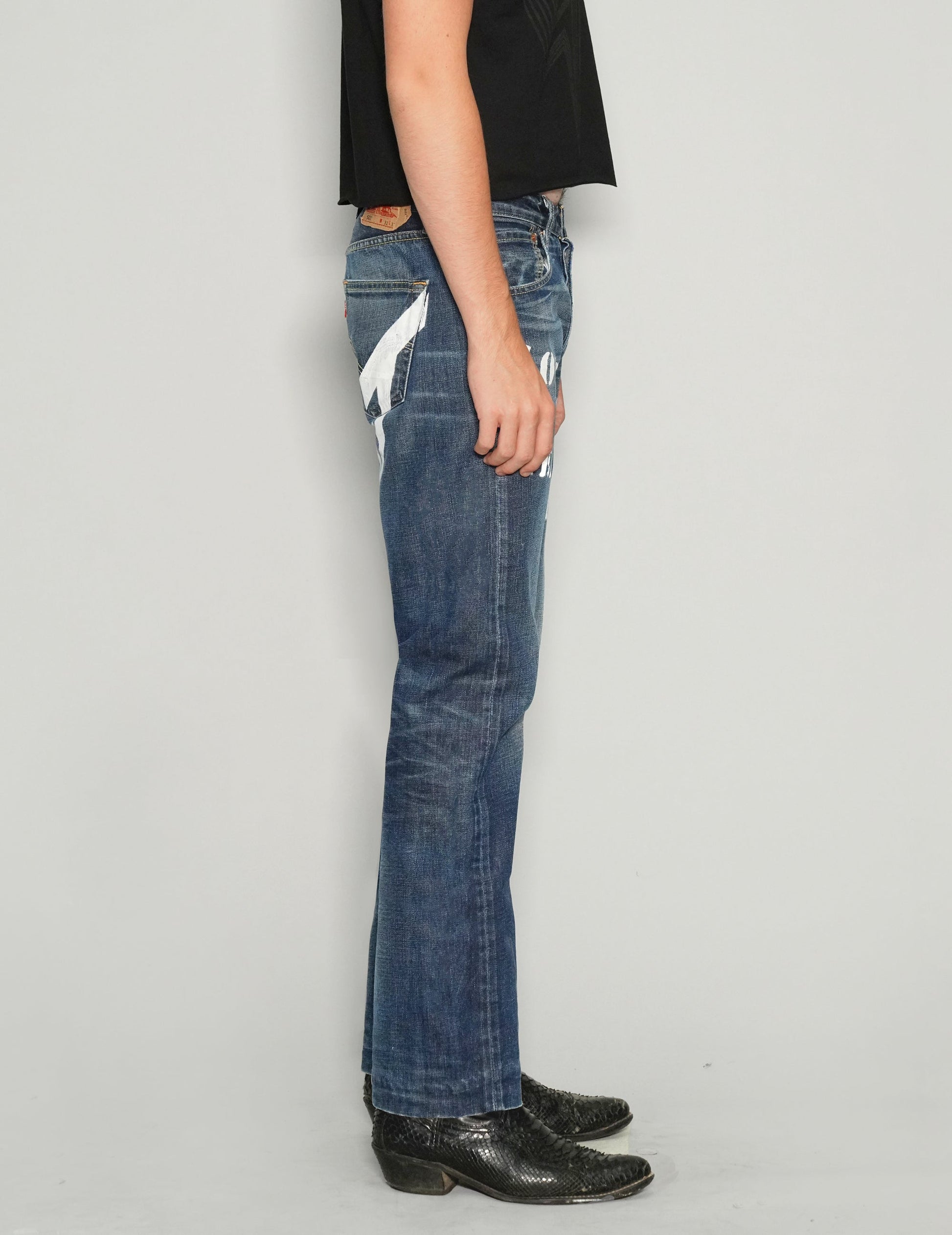 Love Will Tear Us Apart Vintage Blue Jeans