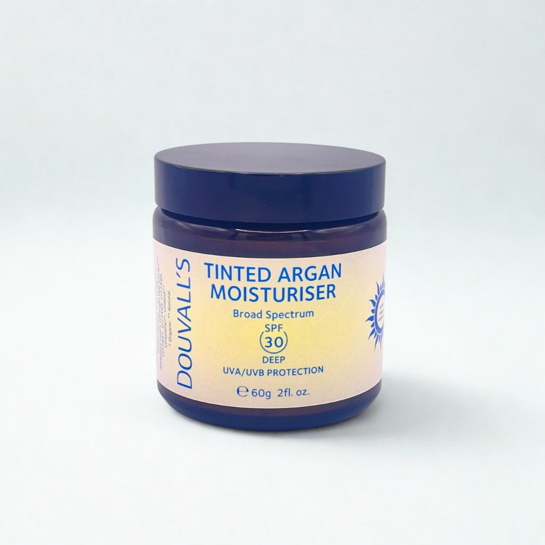 Tinted Argan Moisturiser SPF30 UVA UVB Protection 60ml