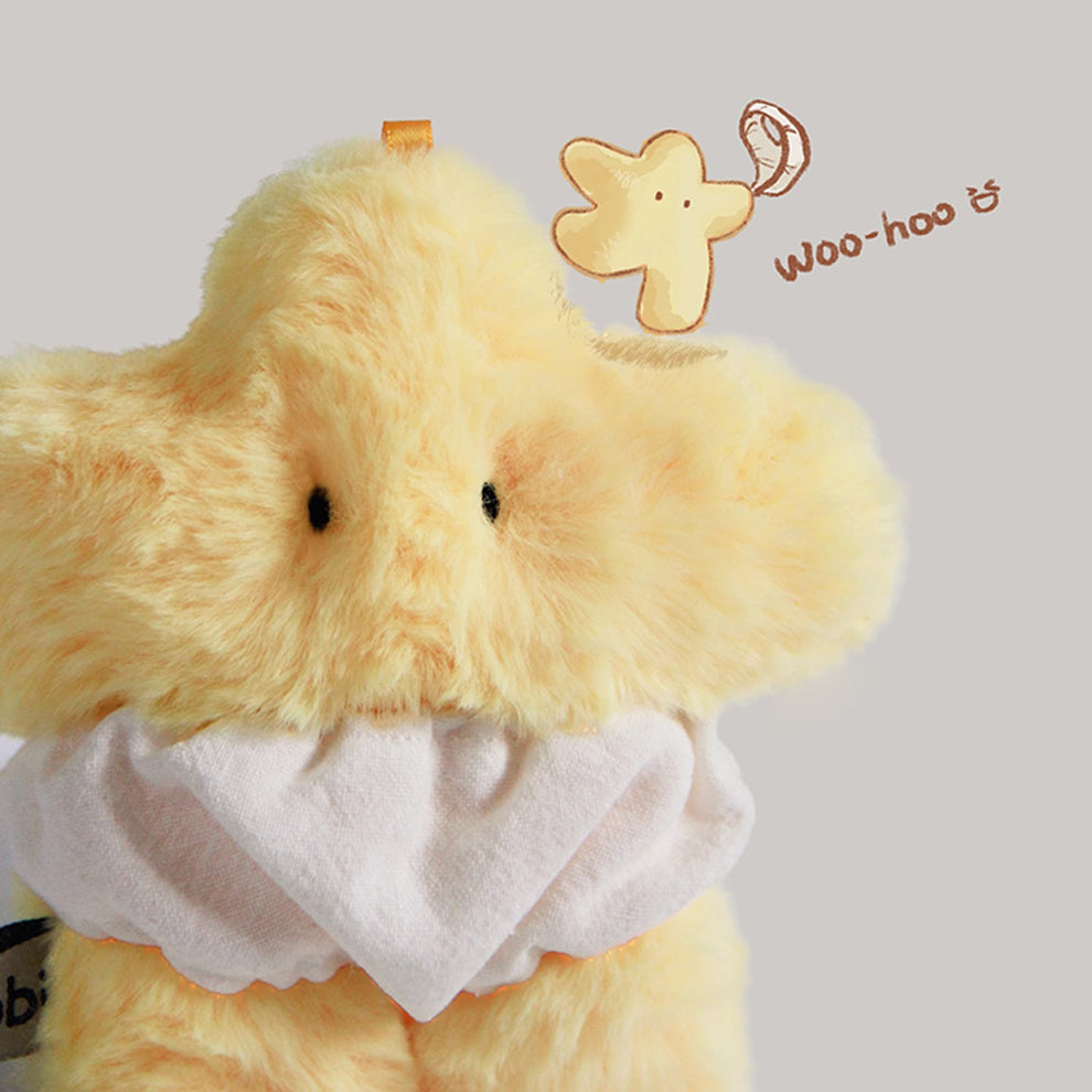 Starry Plush Charm with Hidden Magnet